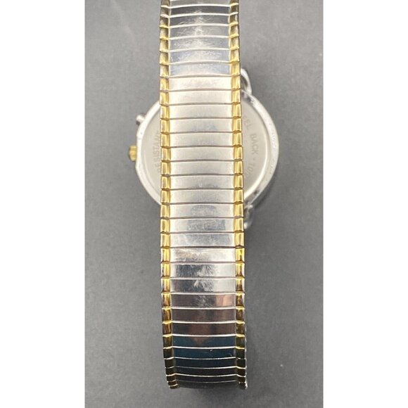 Anne Klein Instalite Two Tone Quartz Analog Ladies Watch Sz 8-9" Classic Minimal - Picture 6 of 8